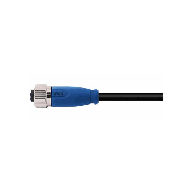 Connecteur femelle M12, 4 pol., codage B IP67, 4A, blindé